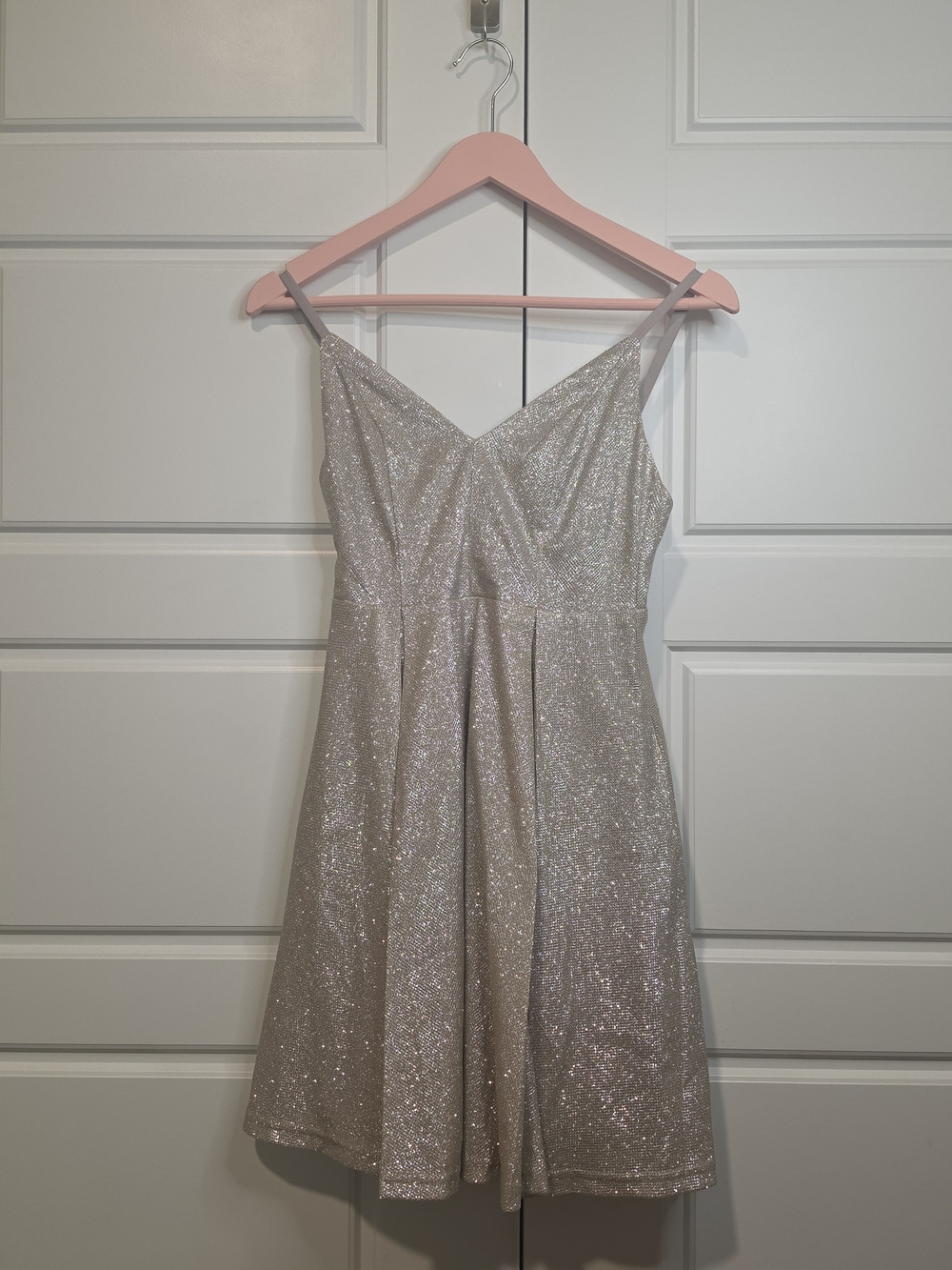 Lulus Lookout Weekend Gold Spaghetti Strap Semi-formal Dress size XS